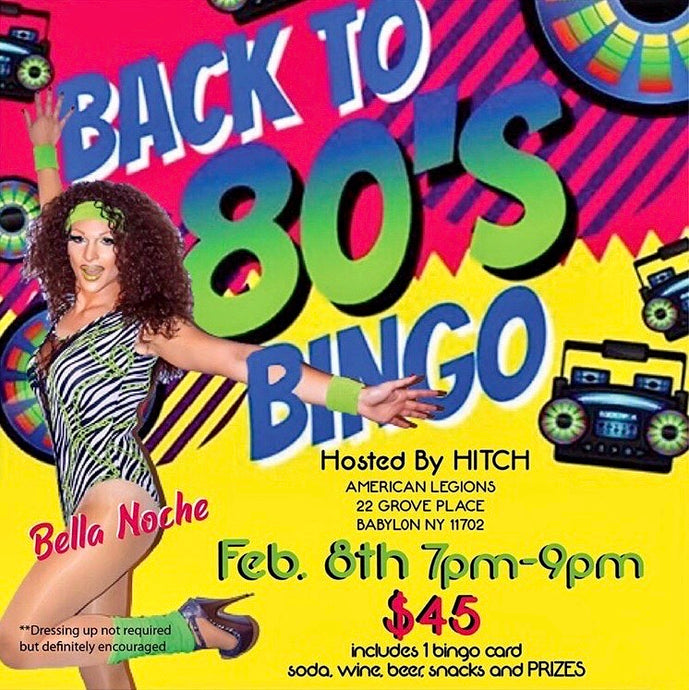 Back to 80's Bingo